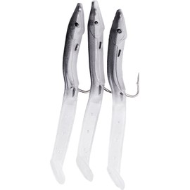 Fladen Portland 6/0 Eels - Black, 13 cm