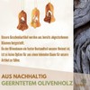 KASSIS Geschenkartikel Olive Wood Christmas Decoration Tree Decorations Set of
