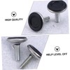 DOITOOL 48Pcs Adjustable Furniture Leveling Feet with Black Base Durable