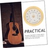 Gatuida Round Hygrometer for Guitar Violin Care Portable Humidity Measurement