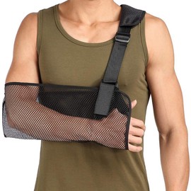 Arm Sling Orthopedic Shoulder Rotator Cuff Wrist Support Brace Strap Lightweight Breathable for Broken&Fractured Arm