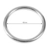 Welded Steel Rings, Rustproof 304 Stainless Steel 45mm Steel Ring
