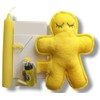 Victoria Rey Spirituality & Illumination Yellow Poppet/Voodoo Doll Kit for