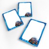 8 Notepads + 8 Bookmarks Party Bag Monster Truck Blue