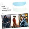 Alipis Helmet Film Kit Anti-Fog Rain Film for Motorcycles Install