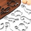 AWAVM Cookie Cutter Set 10 Pieces Trex, Dino Cookie Cutters,