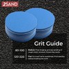 2SAND 2 inch Blue Film Backed Hook and Loop Sanding