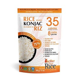 Better Than Foods Better Than Non Drain Rice Shaped Konjac, 300 Grams