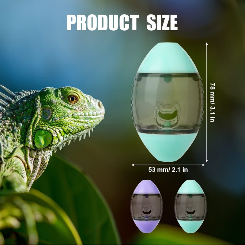 Bearded Dragons Enrichment Toy, Pet Feeder Interactive Toy for Lizards,