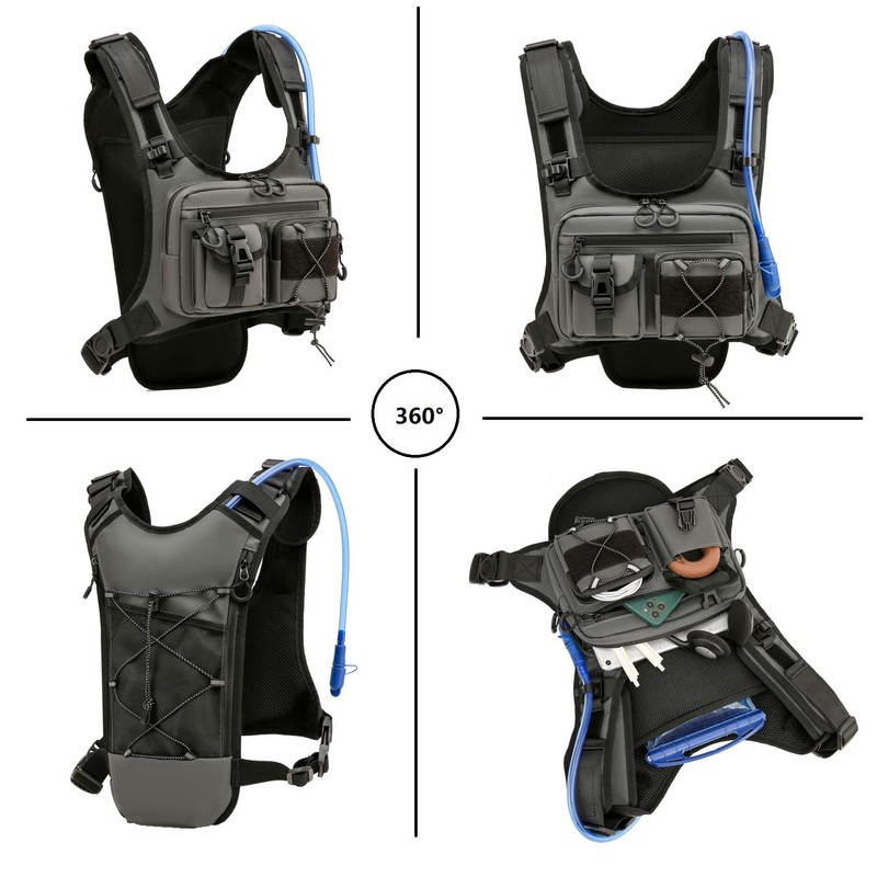 FTCYCRU Running Vest Backpack ,Cycling Hydration Backpack Pack 5L for