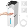 RDDAIPE 380 ml Automatic Soap Dispenser, Wall Mounted, Electric Soap