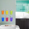SKTMH Perforated Board Cups, Set of 6, Pegboard Hooks, Punching