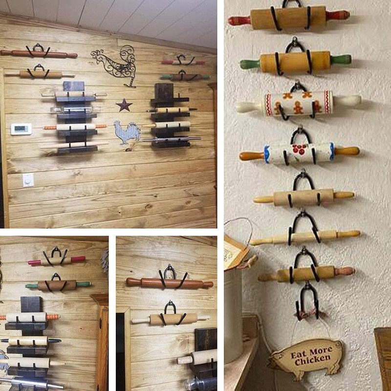 Rolling Pin Holder Rolling Pin Display Rack Rolling Pin Storage