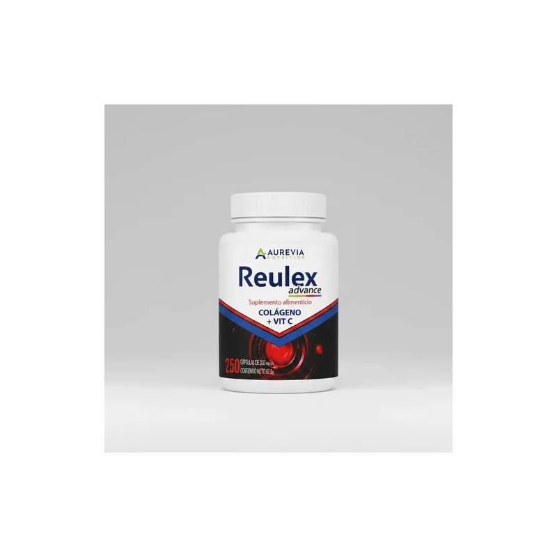 Reulex Advance 250 Capsulas Vitamina C Y Colageno Aurevia
