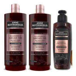 Anne Rothshield Shampu + Acondicionador + Crema De Peinar