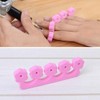 Finger holder for manicure, finger-spreading sponge for nail art / 매니큐어용 손가락고정기 네일아트용 손가락벌리는스펀지