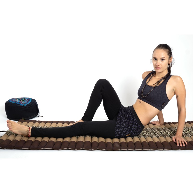 GURU SHOP Rollable Thai Mat, Floor Mat with Kapok Filling