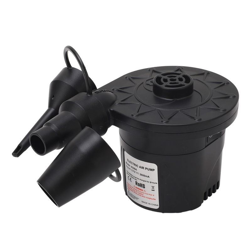 Electric Air Pump USB Rechargeable Quick Fill Portable Overheat Overload