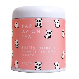 Par Avion Tea , Fluffy Panda - Small Batch Loose Leaf Jasmine Tea With Lychee - 2 oz