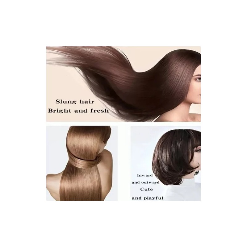 Escova Anion Hair 3em1 Escova Ânion Hair Basic Sleek Bivol.