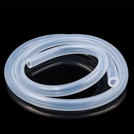 Silikonschlauch 10mm ID x 13mm OD Flexibler Lebensmitteltaugliche Schläuche 2m Schlauch Durchsichtig Trinkschlauch für Pumpentransfer