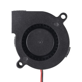 4 Pack Brushless Dual Ball Bearing Blower Fan, MELIFE 12V 5015 Turbine Turbo 50x15mm - High Speed 12V