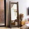 Full Length Mirror with Wood Frame ，60" x 21" Standing