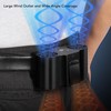 Clip On Waist Fan 4 Speed Gears Forward Reverse Rotation