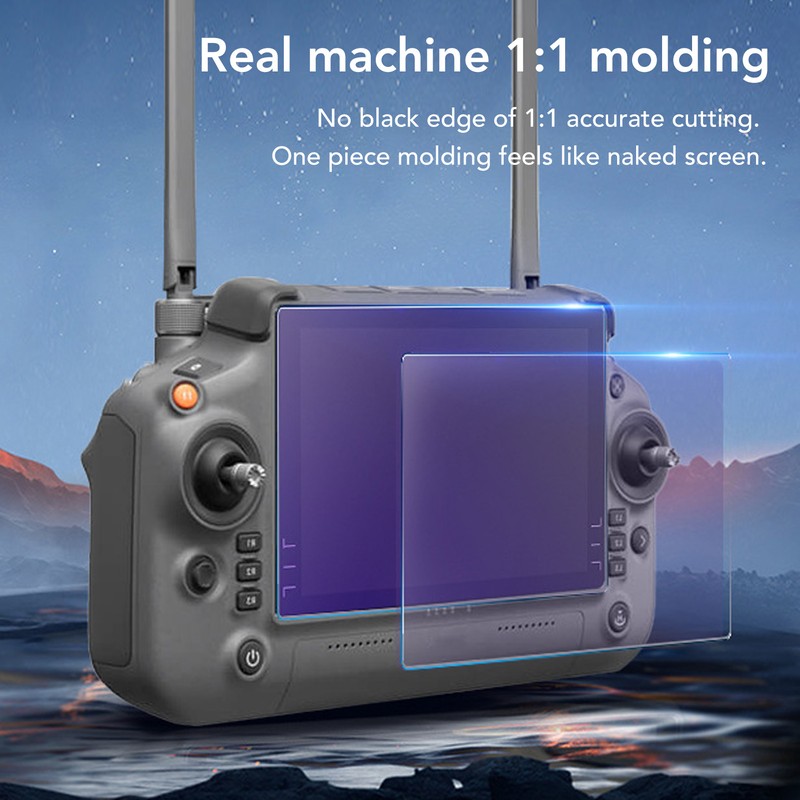 2PCS Drone RC Screen Film Screen Protector Tempered Glass Anti