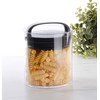 Prepara Evak Fresh Saver, Medium-Short Airless Canister with Black handle,