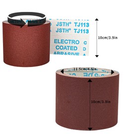 400 Grit Sandpaper Roll 10cm x 10m Aluminum Oxide Emery Cloth Roll with Box 4 ''x 32.8 ft Durable Cloth Back Abrasive Paper Sanding Paper for Wood Furniture Sanding Automotive Polishing (400 Grit)