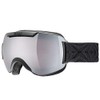 Uvex Downhill 2000 Ski Goggles Black Lens Litemirror Silver S3