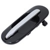 ApplianPar Front and Rear Exterior Door Handle with Chrome for