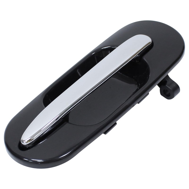 ApplianPar Front and Rear Exterior Door Handle with Chrome for