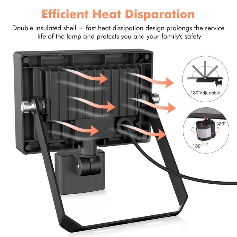 MEIKEE 35 W LED Spotlight with Motion Sensor