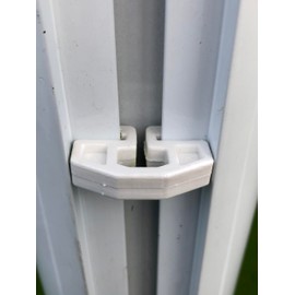 Football Goal Net Hook Clips For Aluminium Goals, Pack Of 110, Twist Fit Soccer Goal Net Fixings