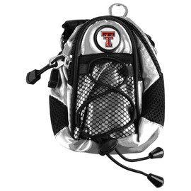 LinksWalker Texas Tech Red Raiders - Mini Day Pack - Silver Cross Body Waist Pack Bag