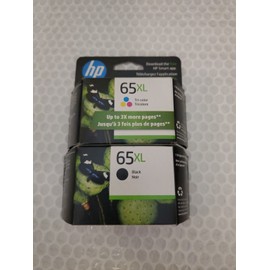 HP 65XL Black & Tri-Color Combo Exp 2024