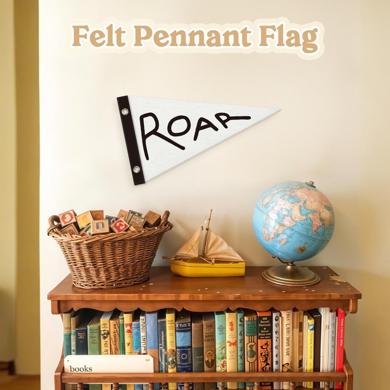 158-banner-flag-roarPennant Banner Flag Wall Hanging