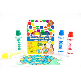 Do A Dot Art! Set of 4 Pack Rainbow Washable Dot Paint Markers for Kids and Toddlers, The Original Dot Markerm Made in the USA