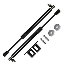 KUNSYOUKIM Lift Supports for Nissan Altima L33 Teana J33 2012-2018 Front Bonnet Hood Modify Carbon Fiber Gas Charged Shock Dampers Spring Struts Bar (2 PCS) (Normal Black)