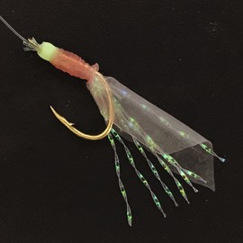 Riseway USA-003 Bakucho Sabiki Rig, No. 3, Pink Sabiki, Set of 3