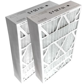 Atomic X6670 Lennox Compatible MERV 8 Filter 16x25x5 Actual Size 15 5/8 x 24 5/8 x 4 1/4 Fits X6660 HCC16-28 - 2 Pack