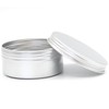 DIY Container Aluminium Round Reusable Container with Lid - 150ml
