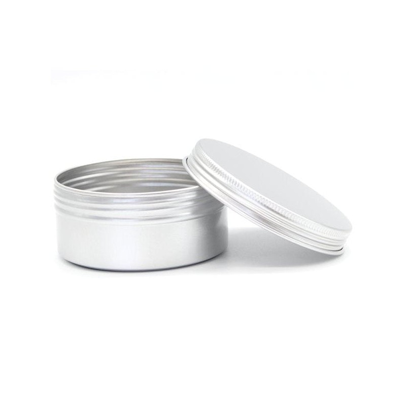 DIY Container Aluminium Round Reusable Container with Lid - 150ml
