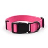 Rose Pink Dog Collar for Medium Size Dogs Soft and