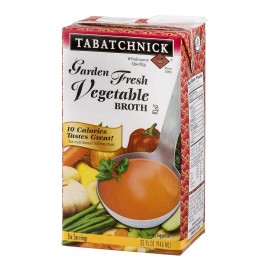 Tabatchnick Vegetable Broth Garden Fresh 32.0 oz (Pack of 12)