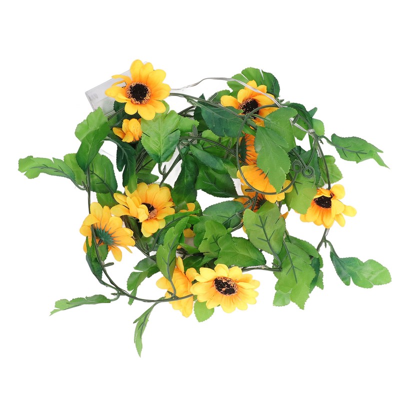 3 Pcs Sunflower String Lights 7.8ft 20 LED Battery Powered