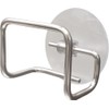 Ohki Sponge Holder with Suction Cup, Stainless Steel, Holds Sponges