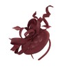 Caprilite Pillbox Swirl Loop Sinamay Headband Fascinator for Women Wedding